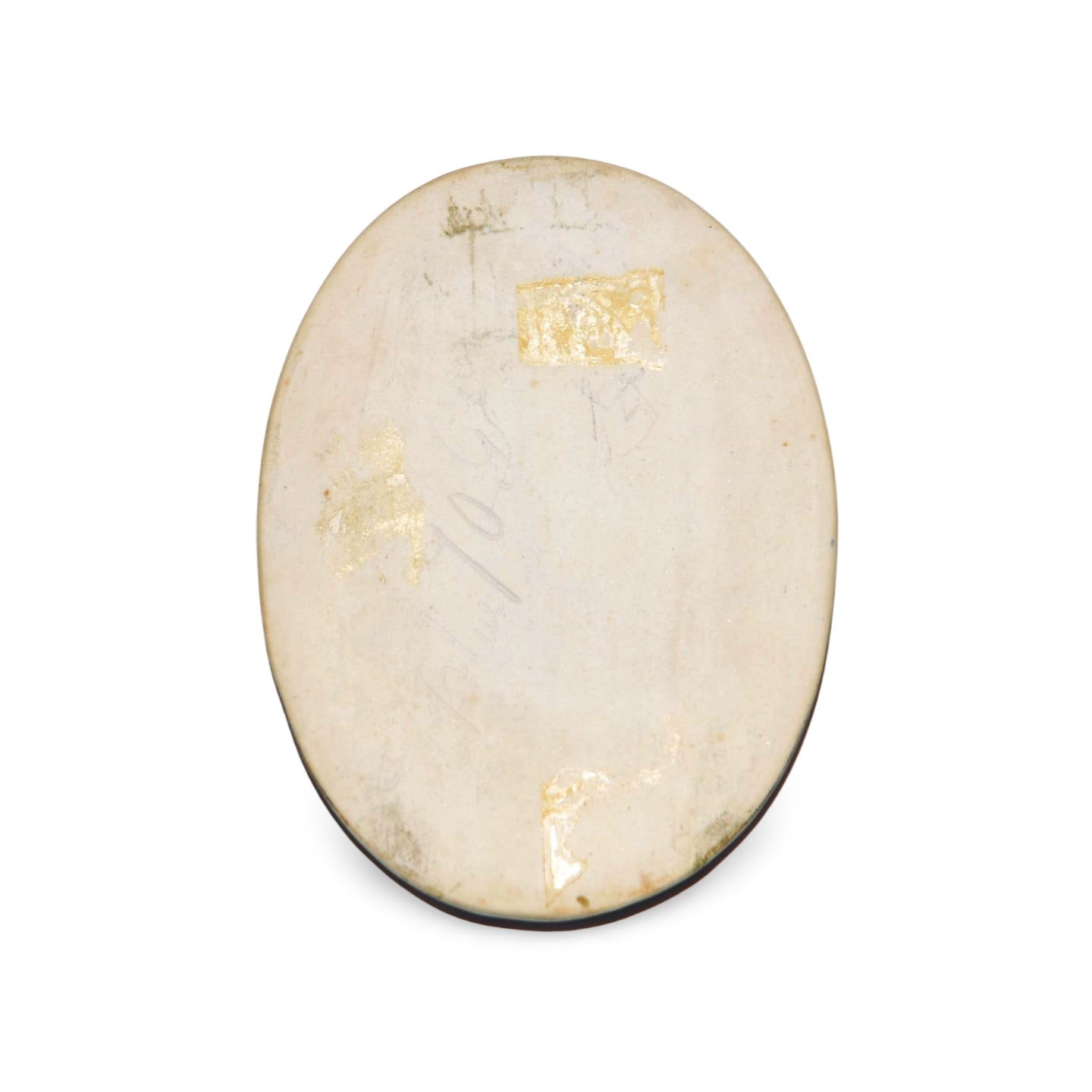 Medallion: Woman at tomb (Antonia)