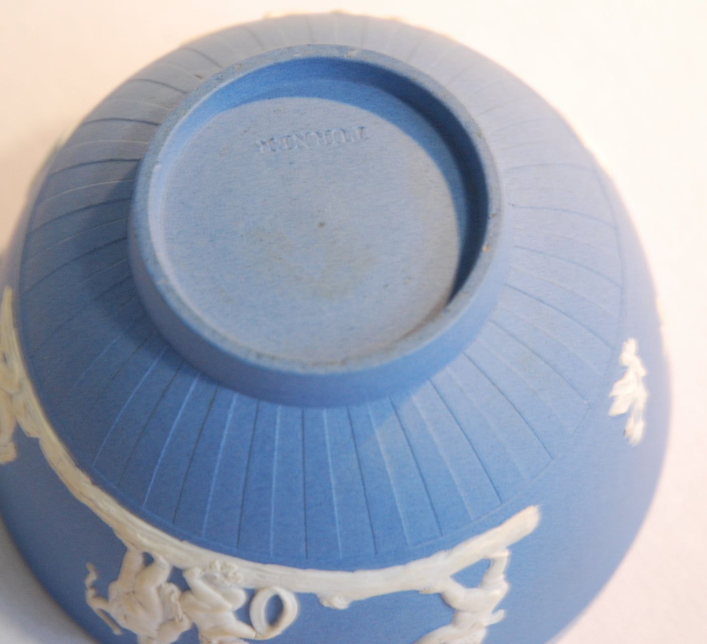 Tea bowl; Boys at Play; Engine turning