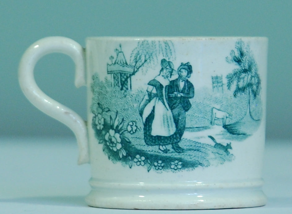 Miniature mug: Courtship