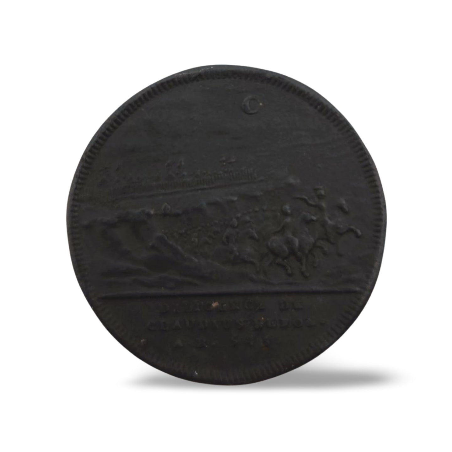 Dassier medal: obverse  VENGENCE SACRIFICE AU BIEN PUBLIC
