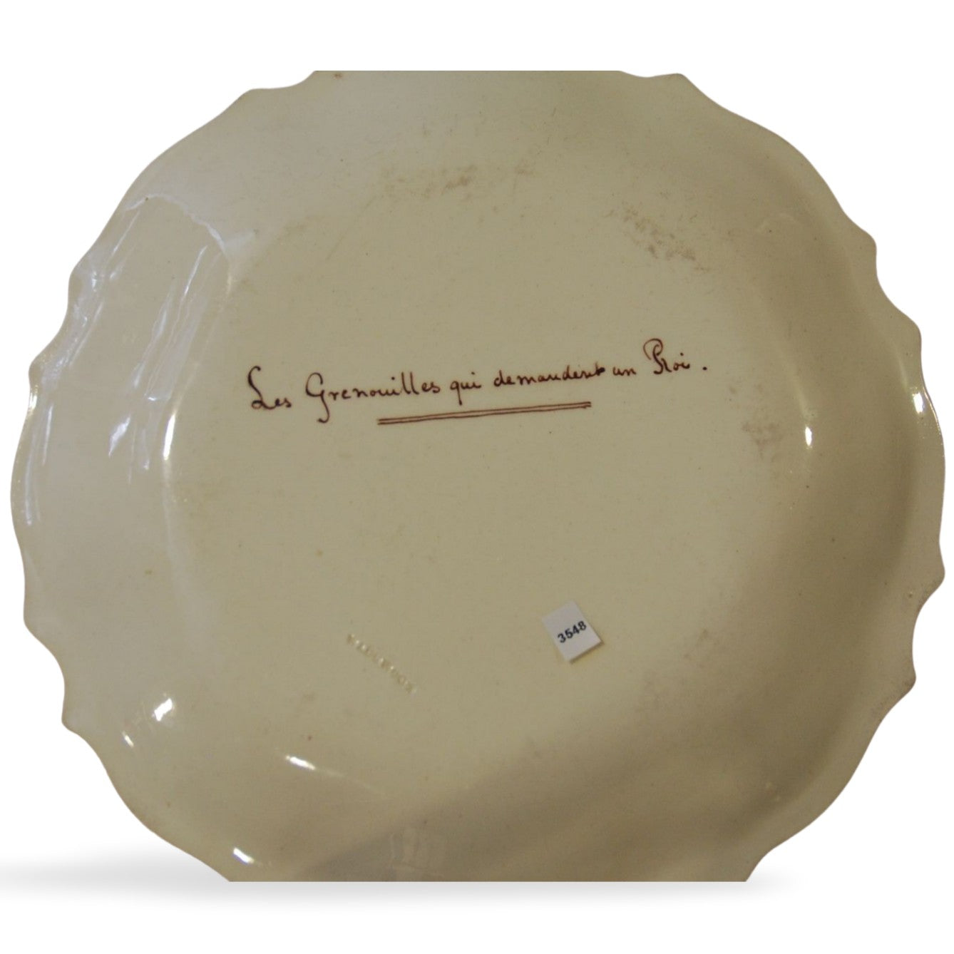 Set 12 dessert plates: Aesop's Fables