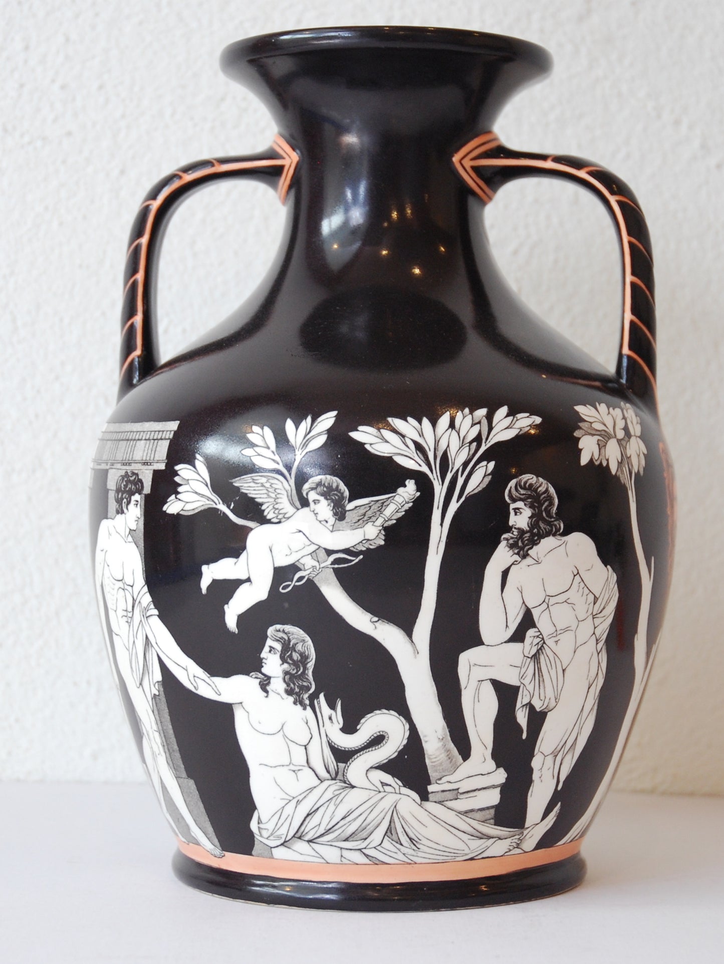 Portland Vase; Printed figures