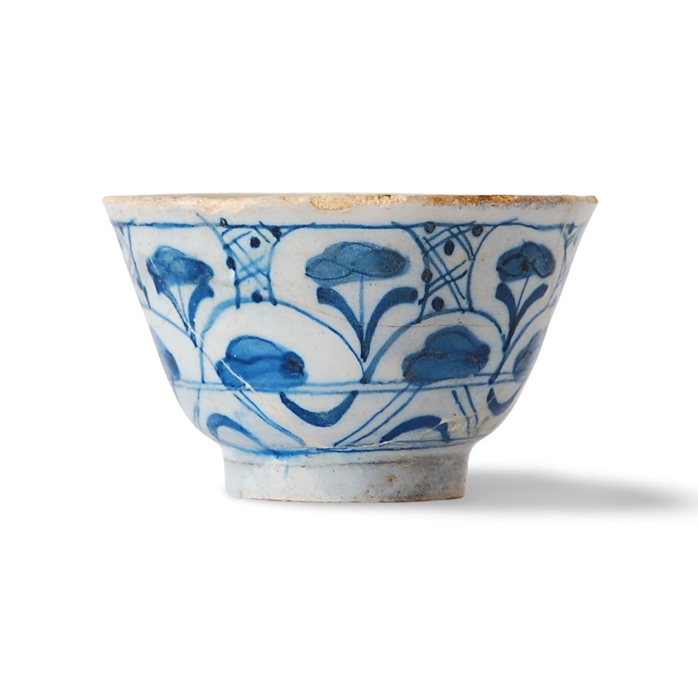Group 7 tea bowls and 7 saucers