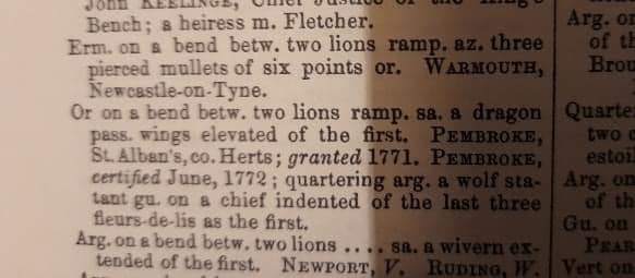 Crested armorial oval dish