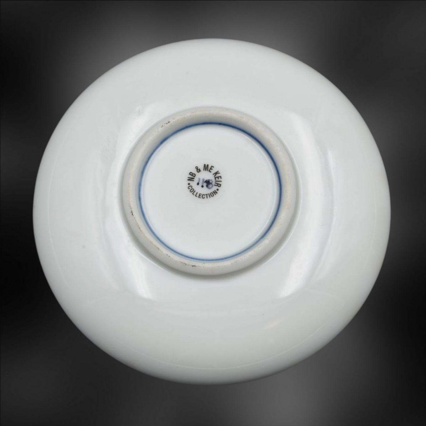 Shallow Dish - Figure by a river
