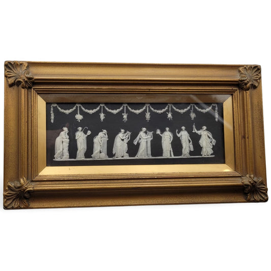 Plaque - Muses under swags