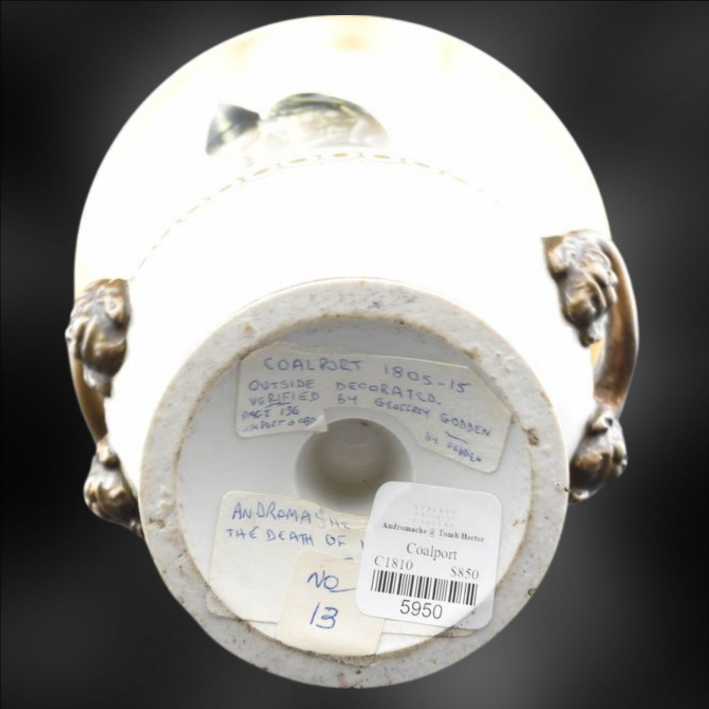 Campana - Andromache at the tomb of Hector