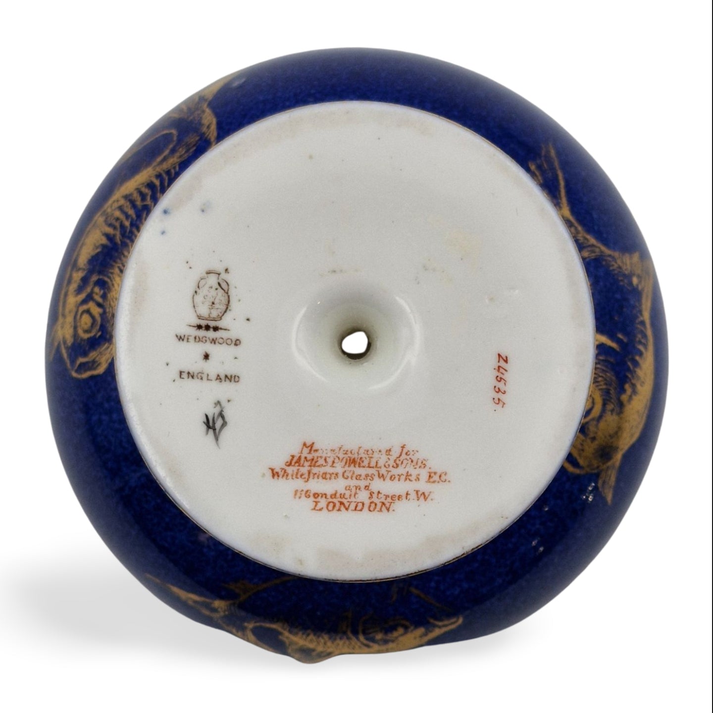 Melba Cup: Blue, Fish