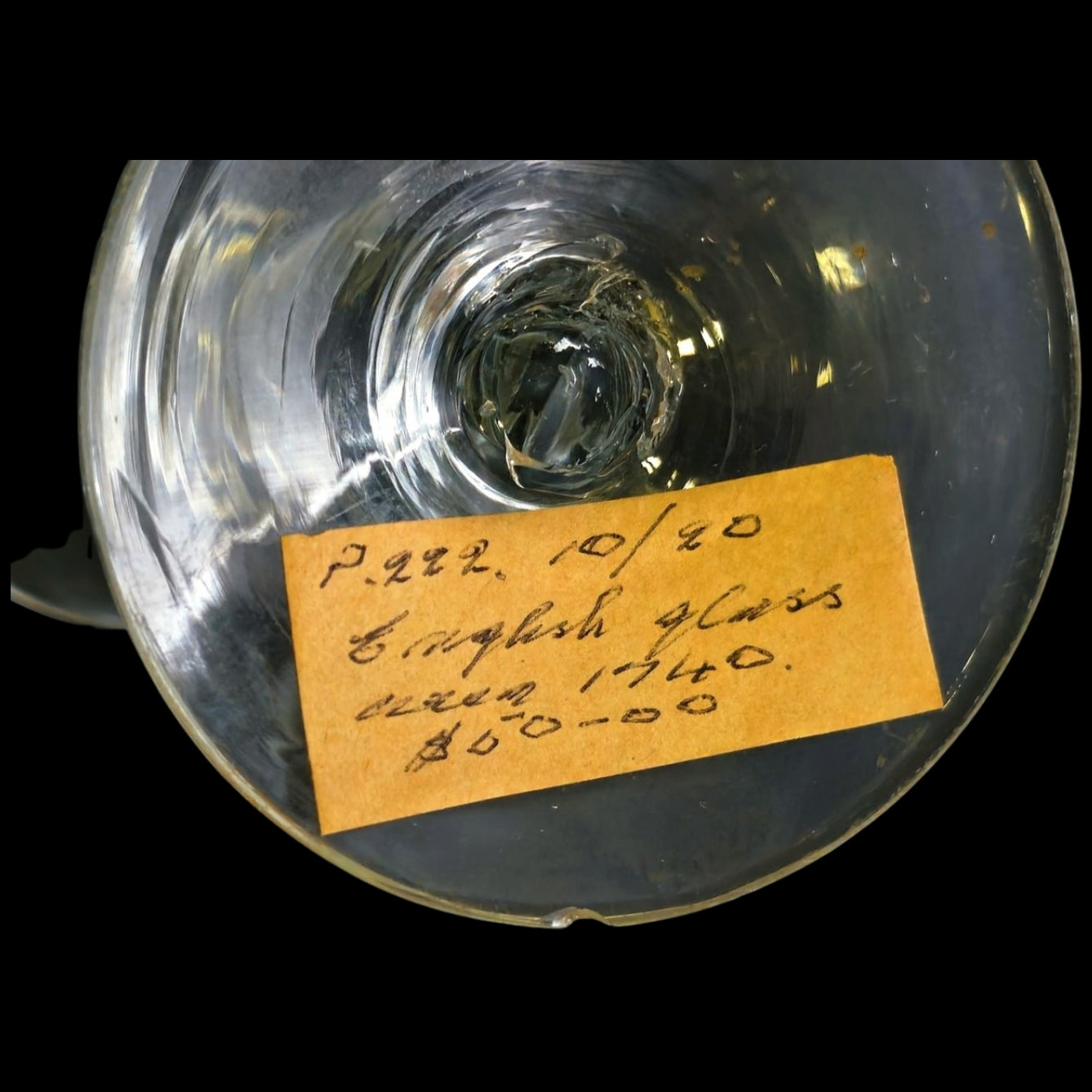 Gin glass