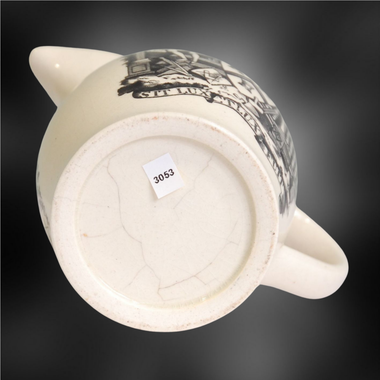 Masonic jug; consecration of a lodge.