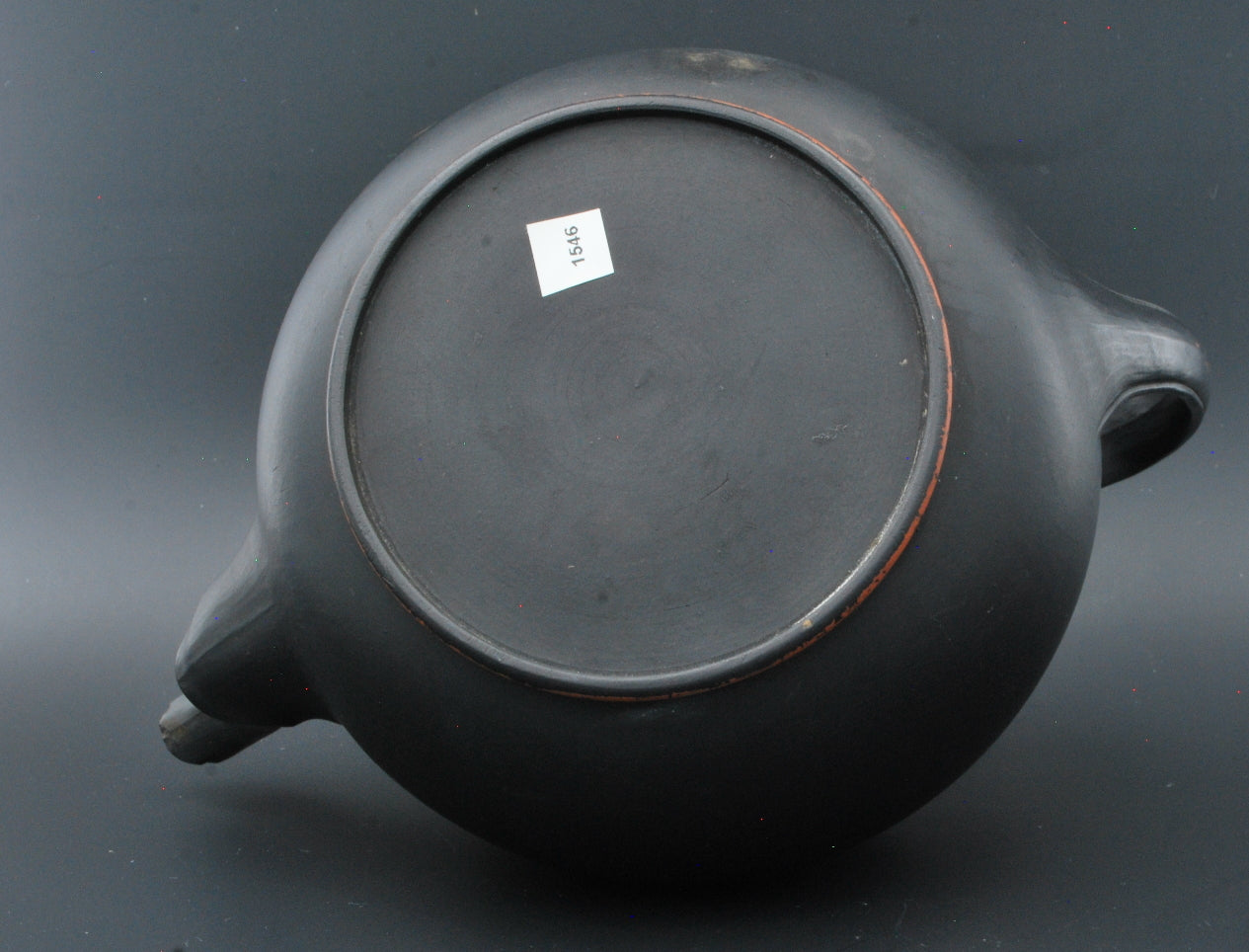 Teapot, encaustic painted