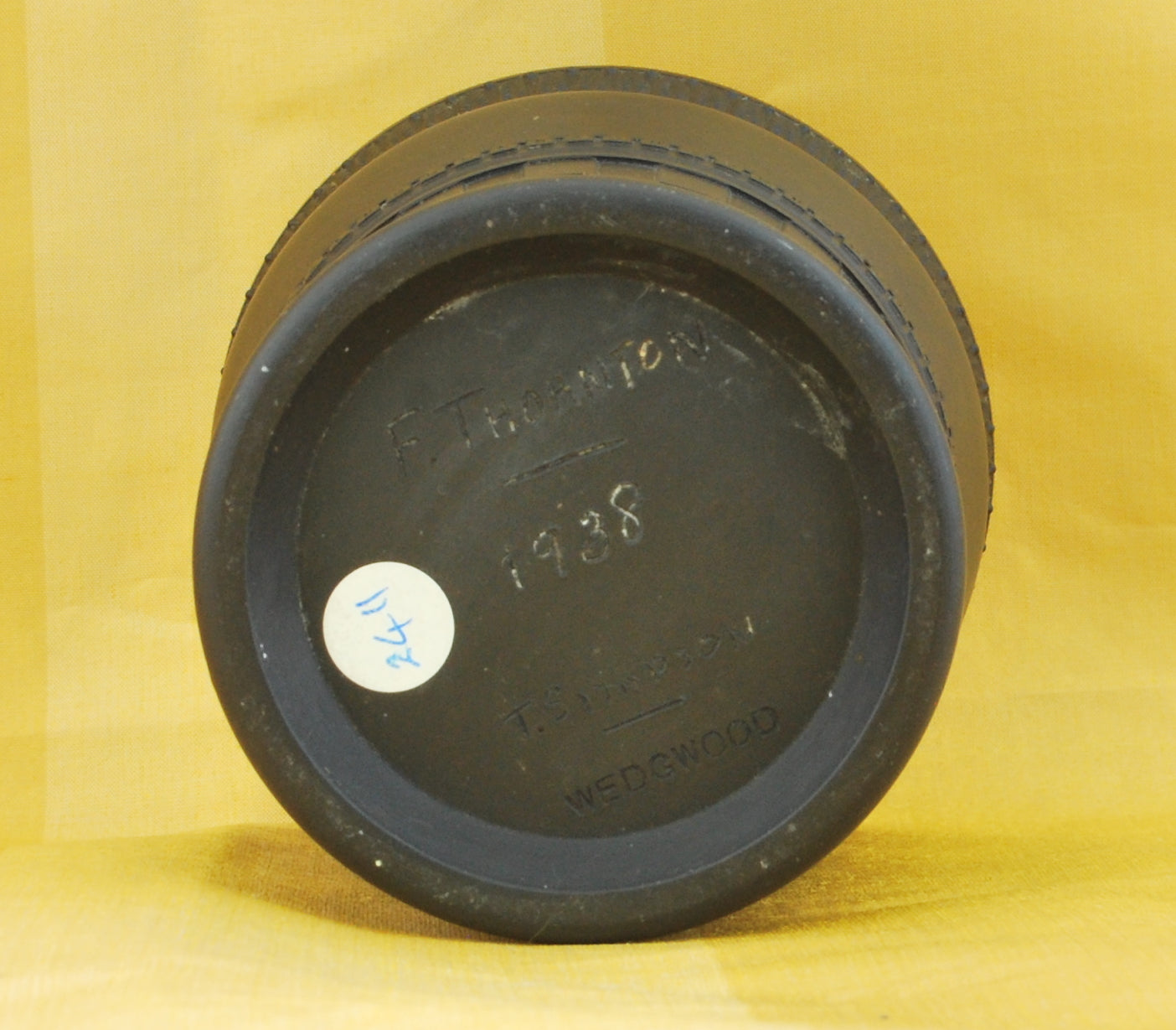 Visitor's vase - F Thornton, T Simpson