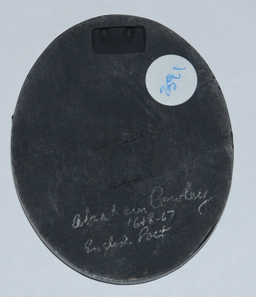 Medallion: Abraham Cowley