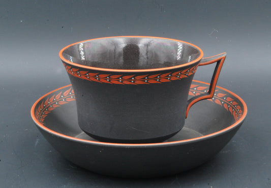 Cup and Saucer: Etruscan