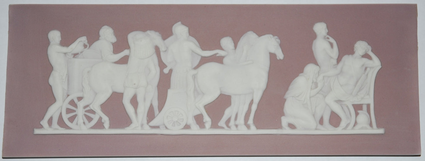 Pair of Lilac Jasper Tablets