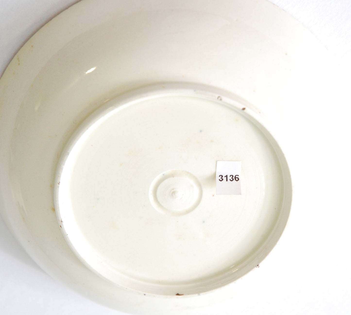 Tea bowl & Saucer: George & Caroline