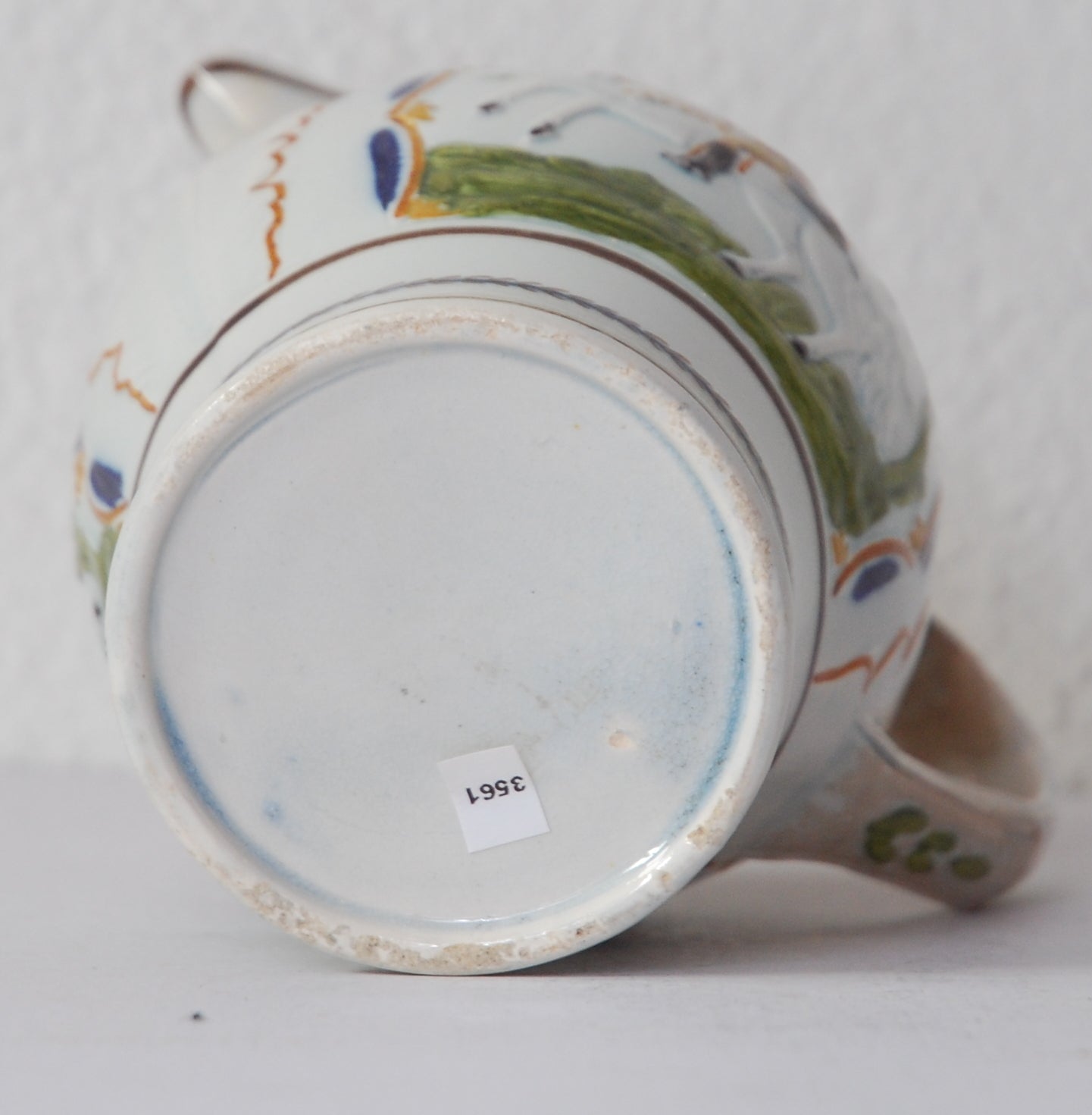 Prattware Jug: Duke of York & Prince Coburg