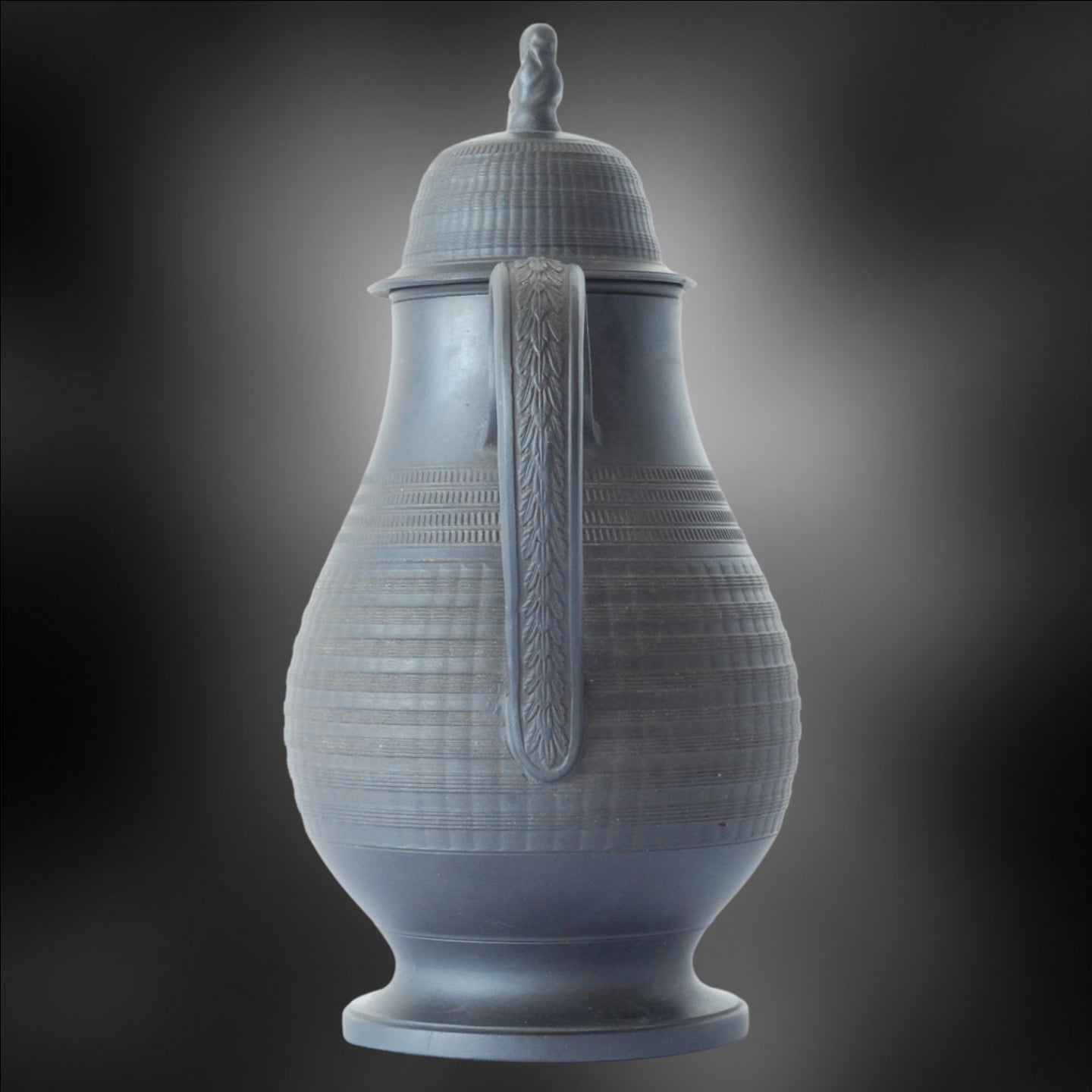 Coffee pot; Winter finial.