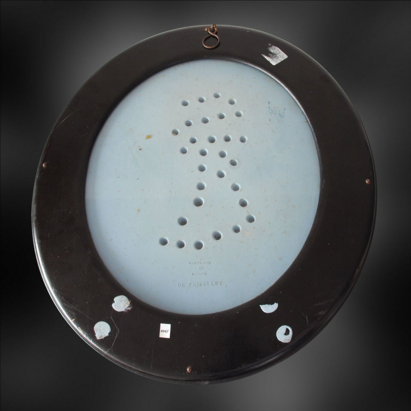 Enormous Portrait Medallion: Dr Priestly.