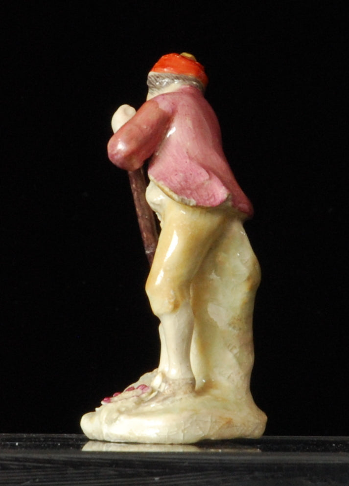 Miniature Figure: Gardener with rake