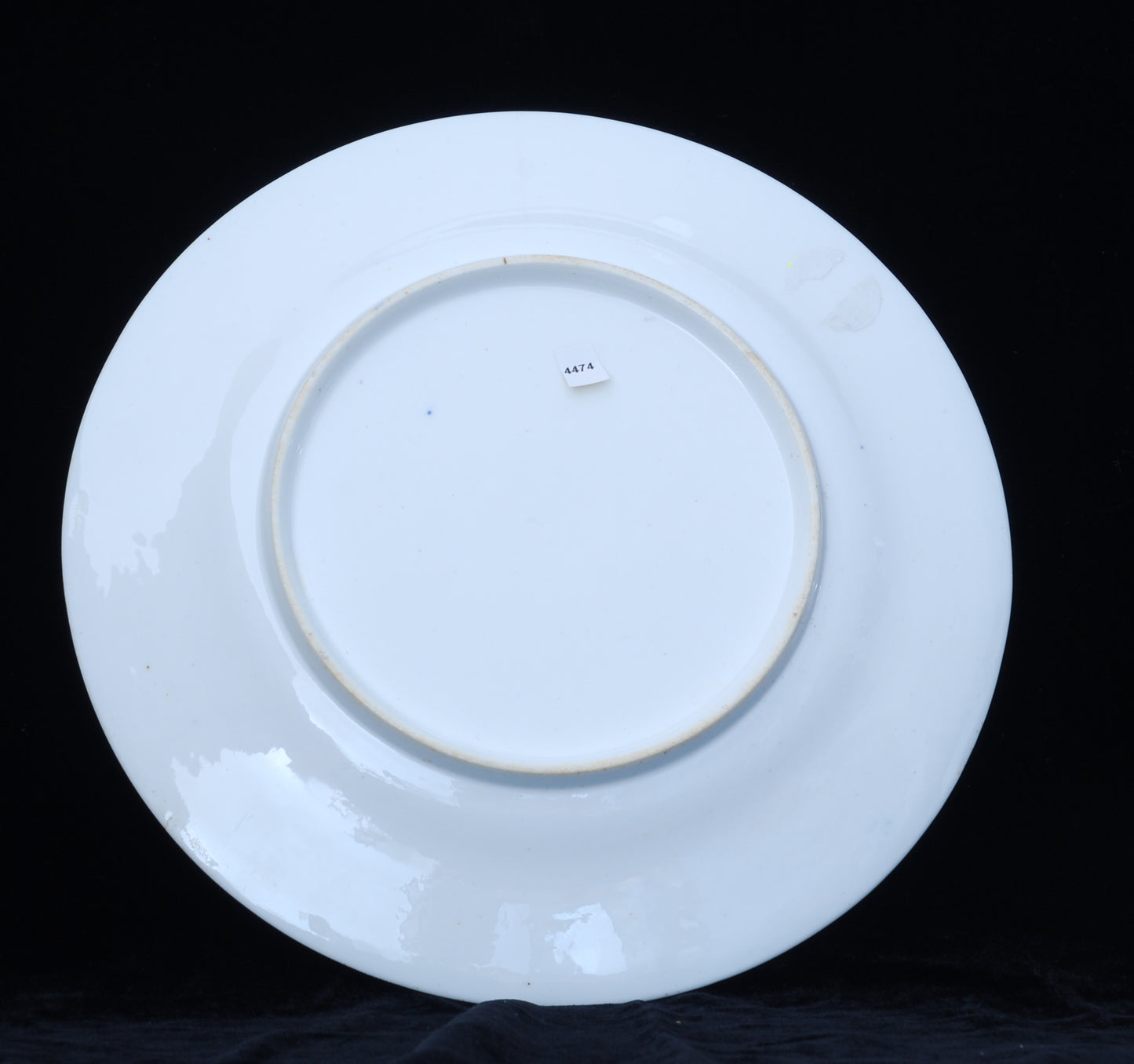 Plate: Cobalt Gilt & Flowers