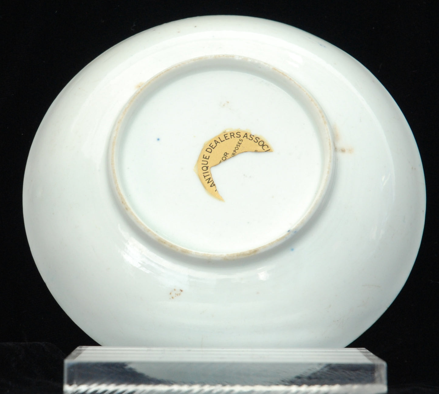 Saucer, possibly Lowestoft