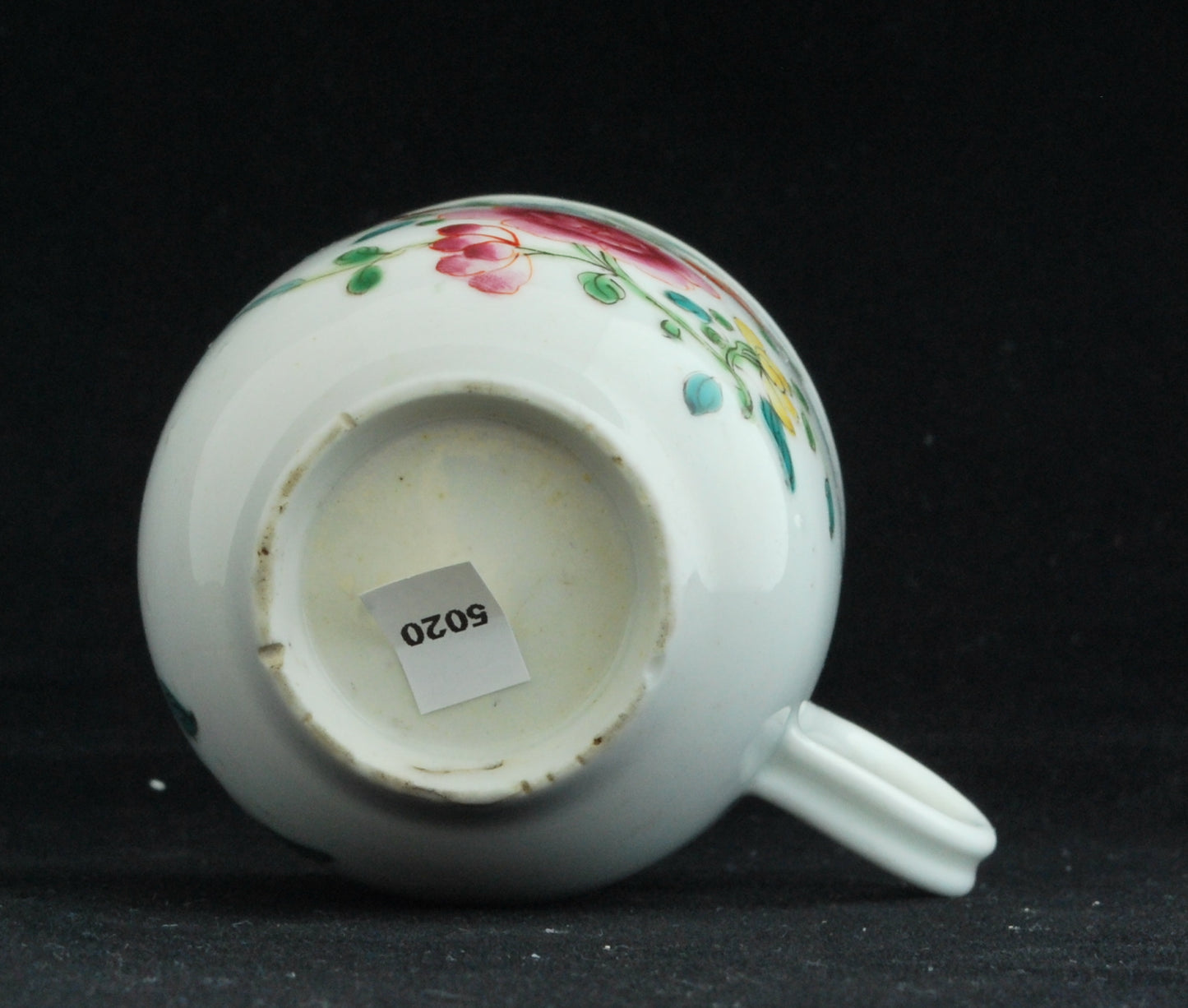 Coffee Cup. Pink rose