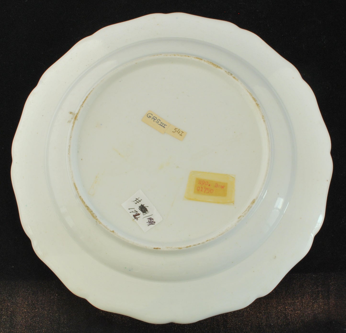 Dessert Plate, Two Quail