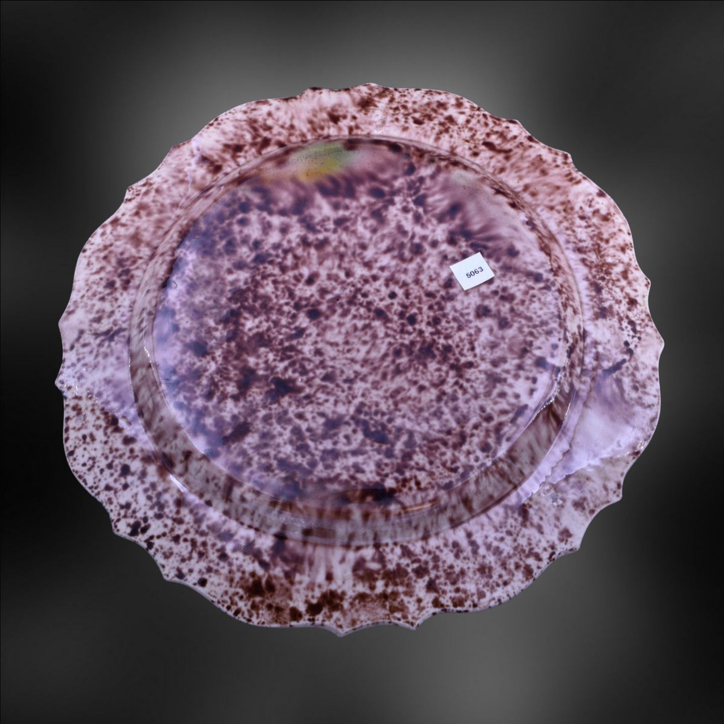 Whieldonware Plate black/green