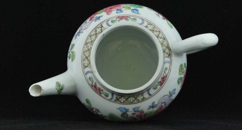 Teapot, Loop handle, famille rose