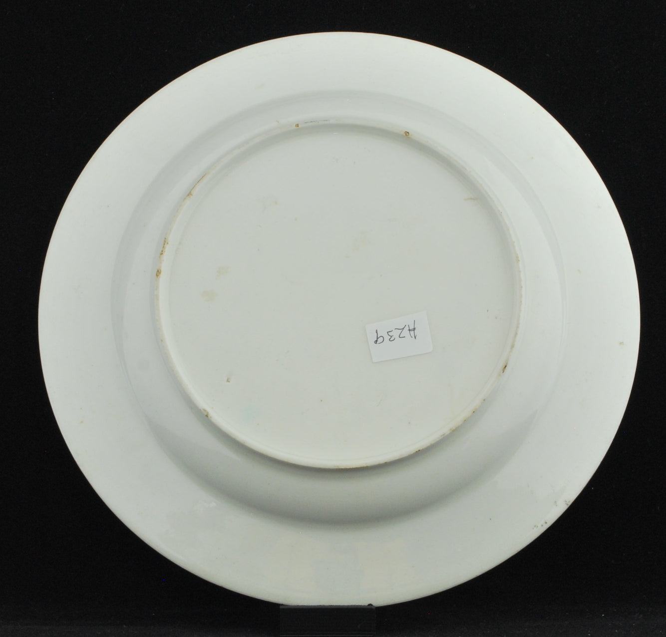 Plate, Chinese figures