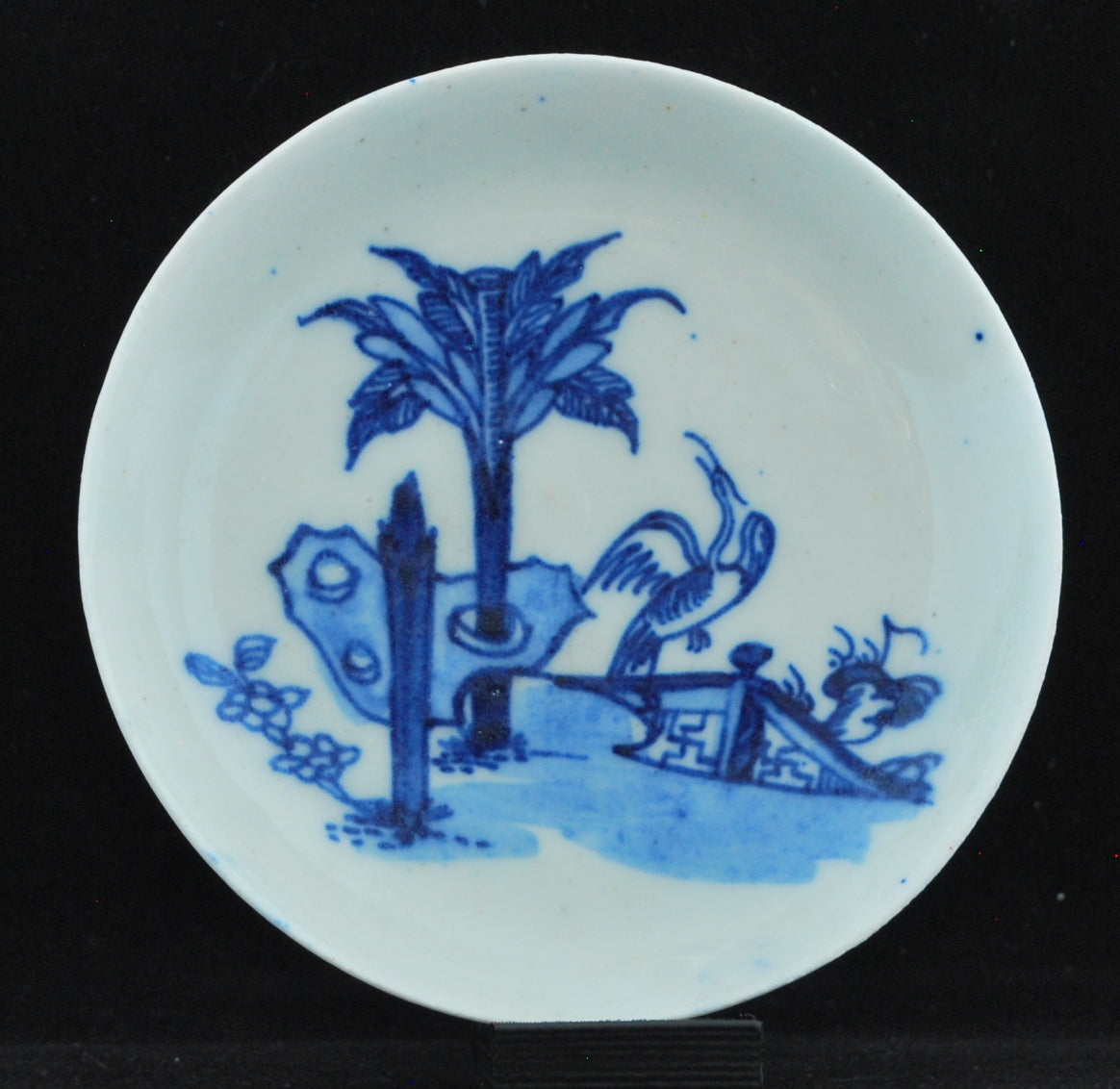 Tea Bowl and Saucer - Banana Tree, Stork