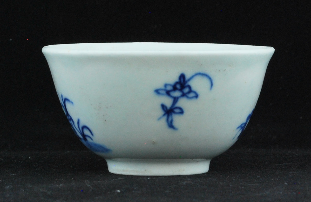 Tea Bowl and Saucer - Banana Tree, Stork