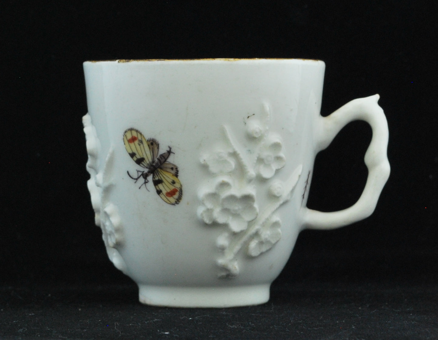 Coffee Cup, prunus & amateur decoration