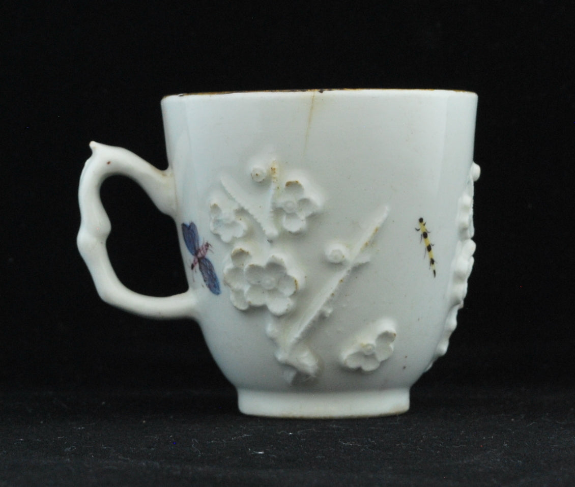 Coffee Cup, prunus & amateur decoration