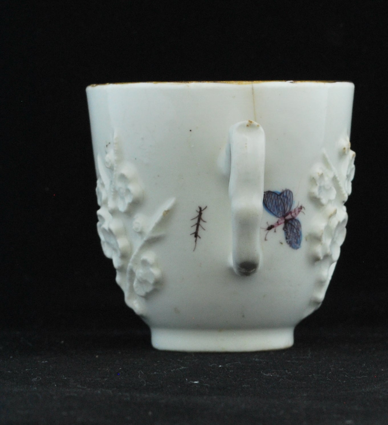 Coffee Cup, prunus & amateur decoration