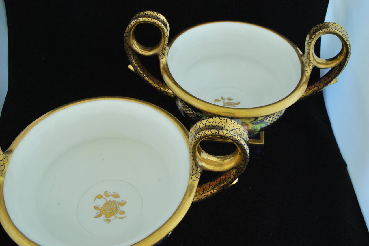 Pair Kanteros shape vases - 1166