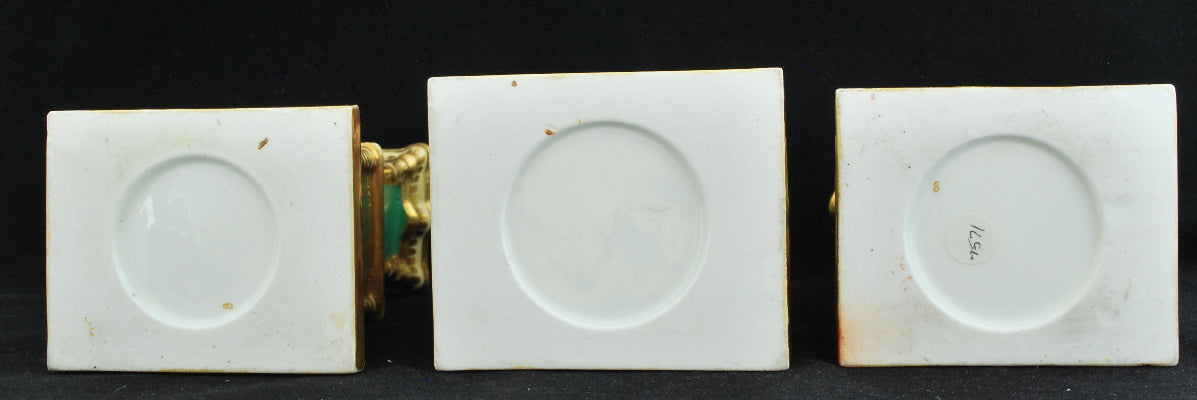 Set three spill vases