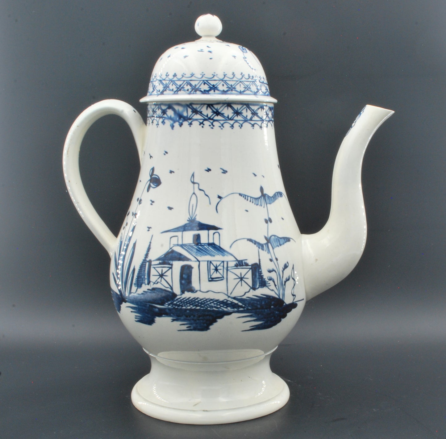 Coffee Pot - House & Fence