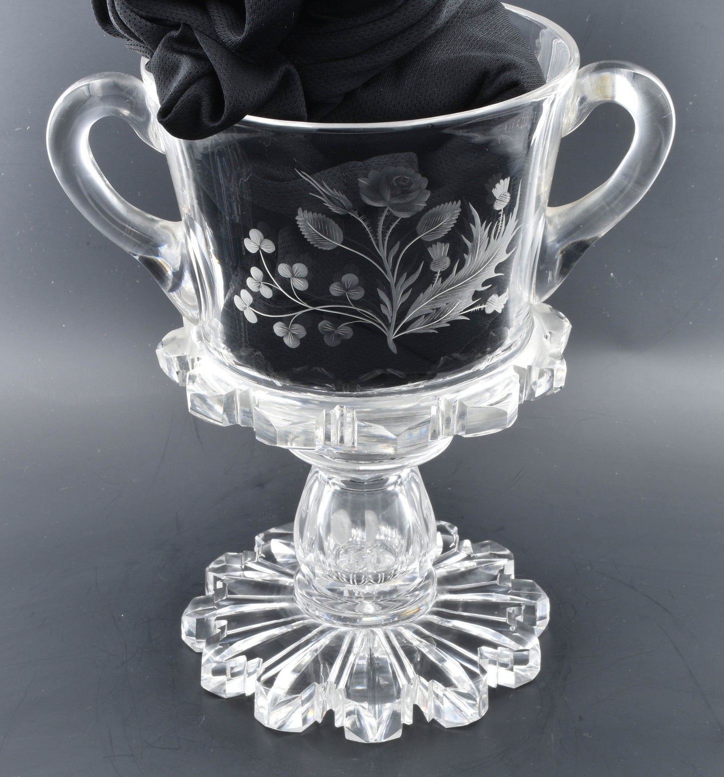 Glass Loving cup, Coronation of George V and Queen Mary