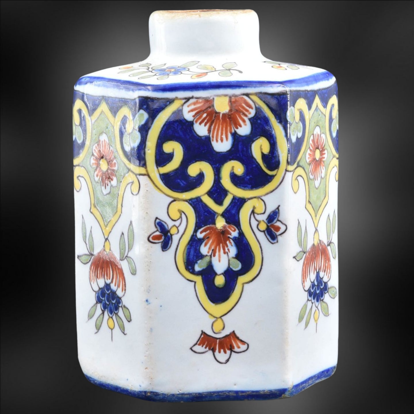 Tea Canister - Polychrome