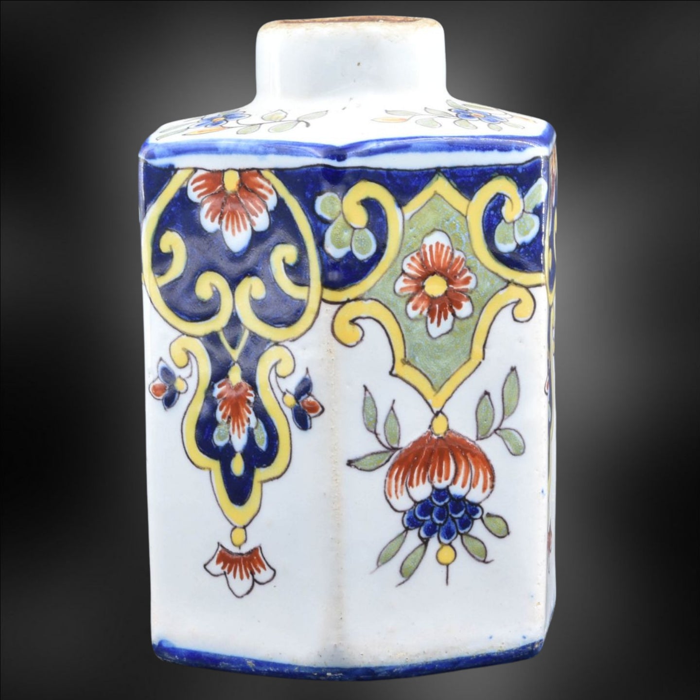 Tea Canister - Polychrome