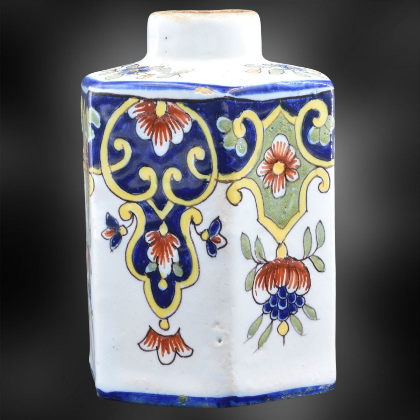 Tea Canister - Polychrome