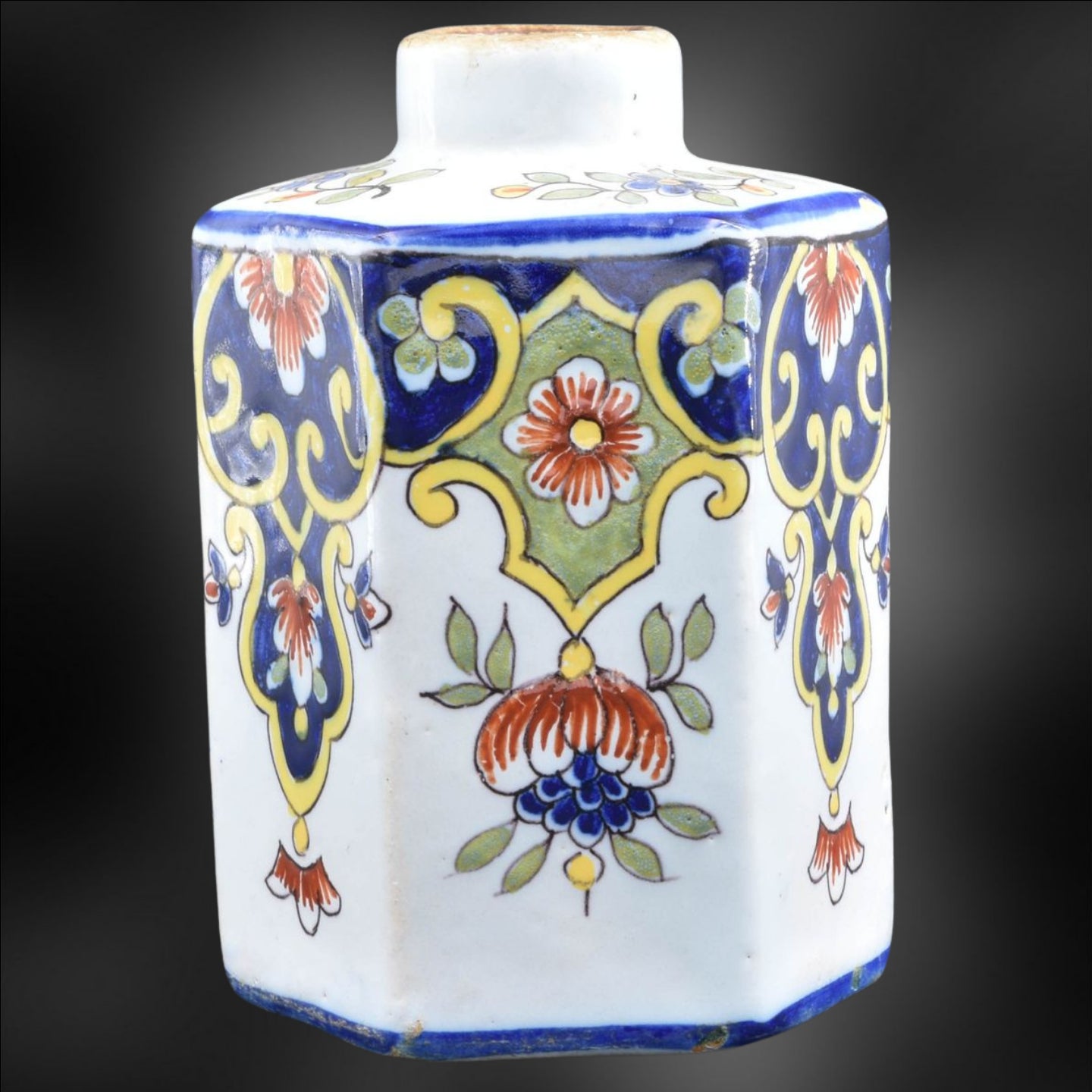 Tea Canister - Polychrome