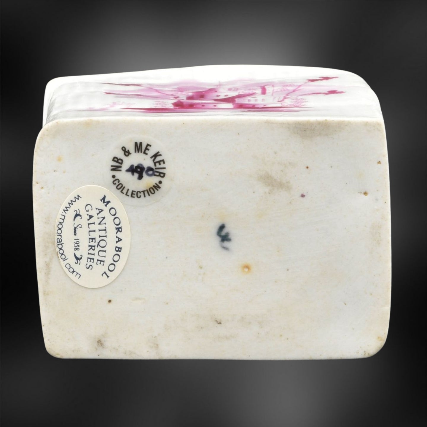 Wallendorf Tea Canister - Puce House