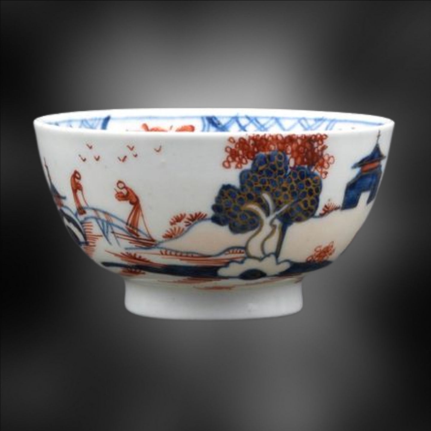 Tea Bowl & Saucer - Redgrave Doll House, Lowestoft