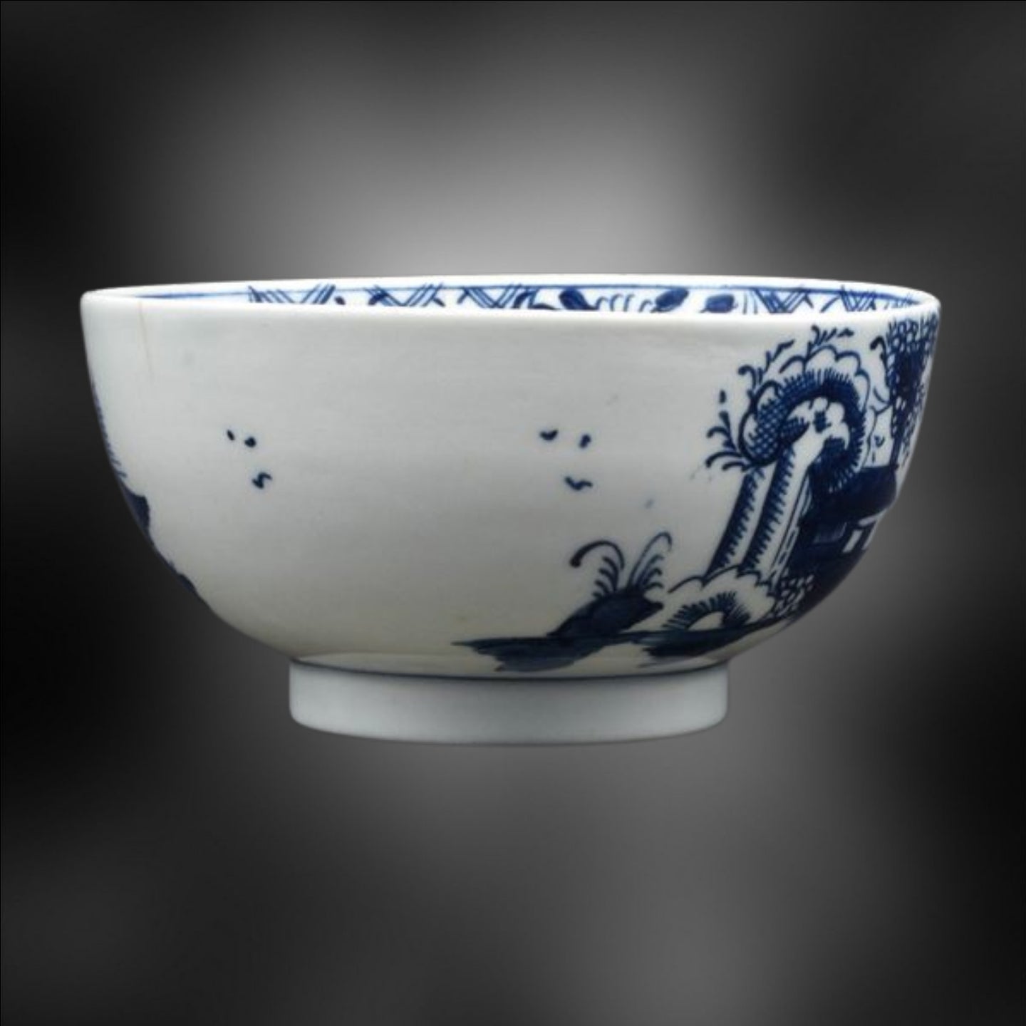 Bowl - River Scene. Lowestoft