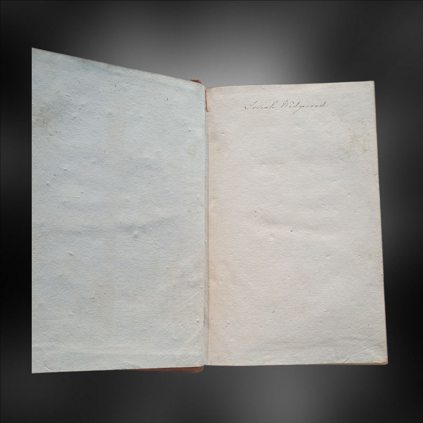 Book from Josiah Wedwood's Library
