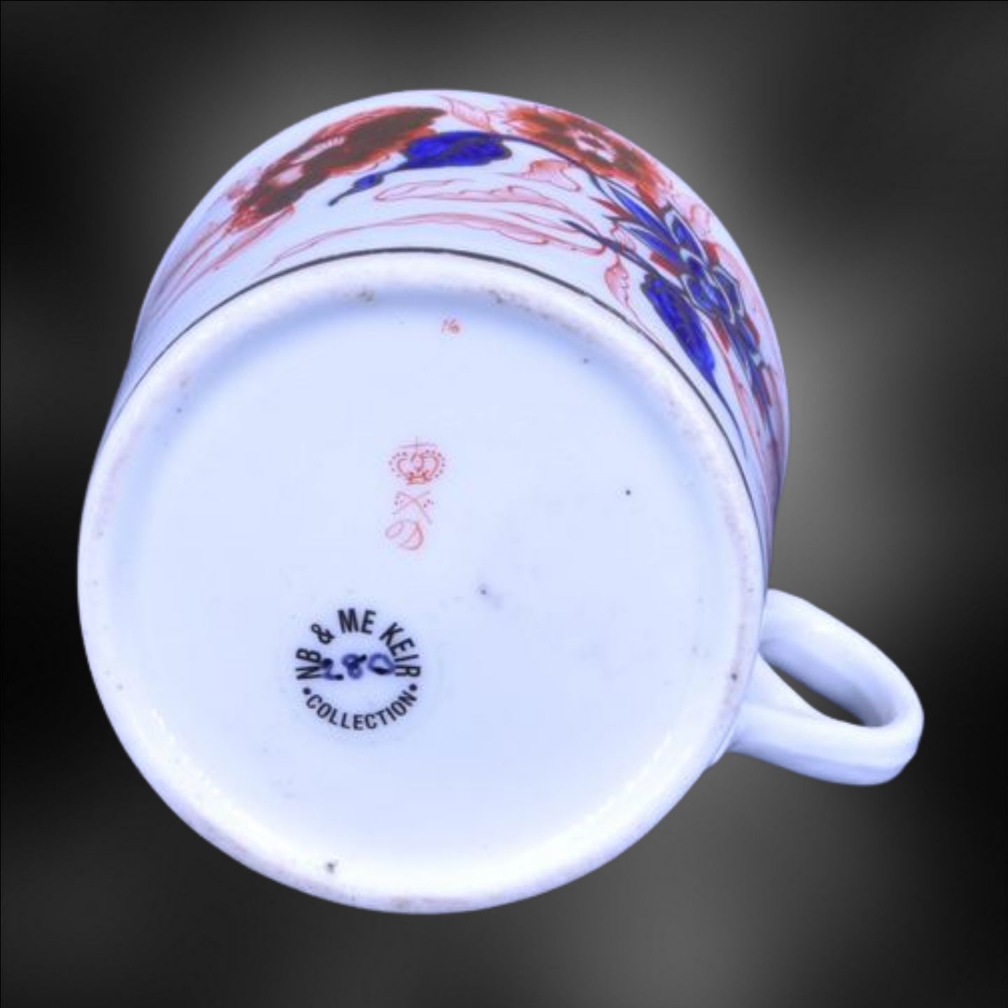 Coffee Can - Iron red & Cobalt blue