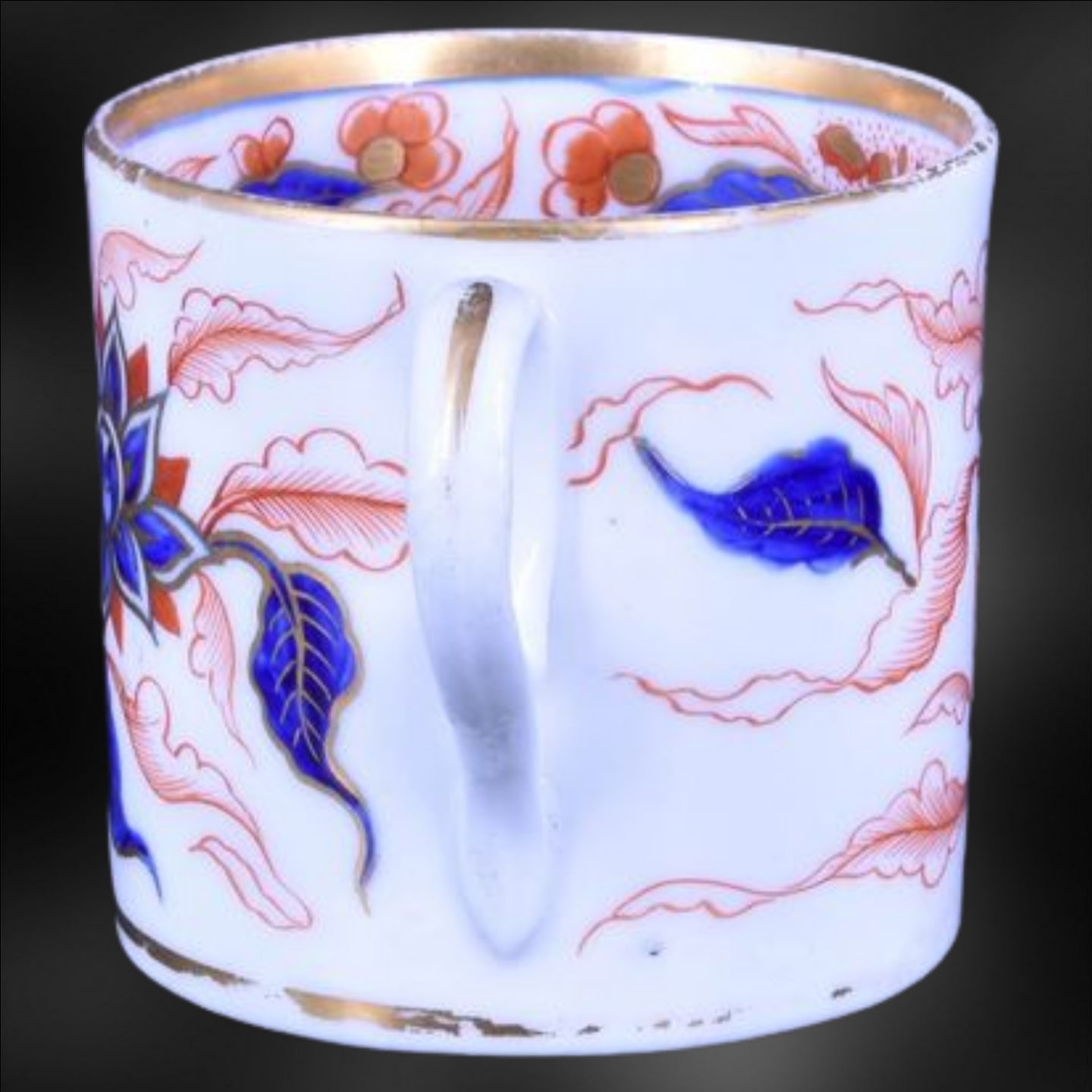 Coffee Can - Iron red & Cobalt blue